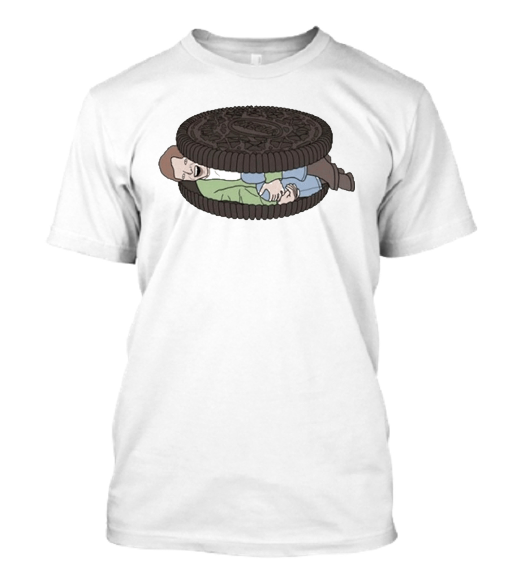 IGIKTNTY Oreola Man Inside Cookie T-Shirt