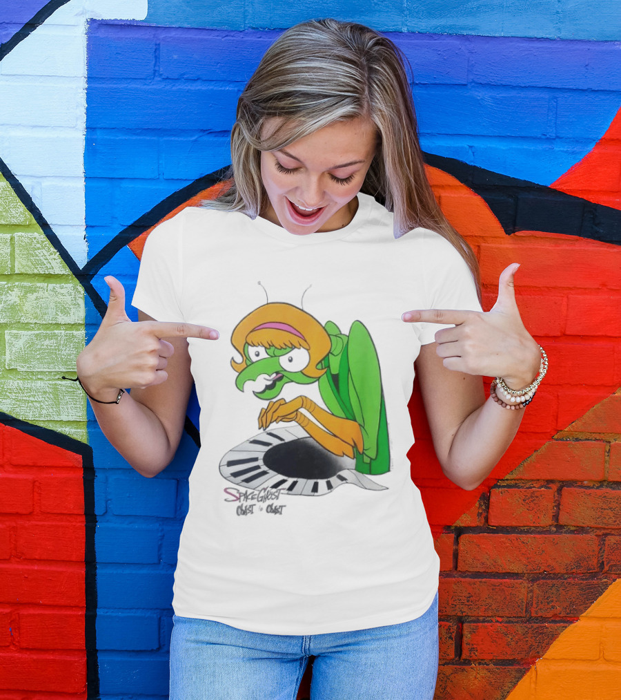 Space Ghost Coast To Coast Zorak Playing Piano T-Shirt