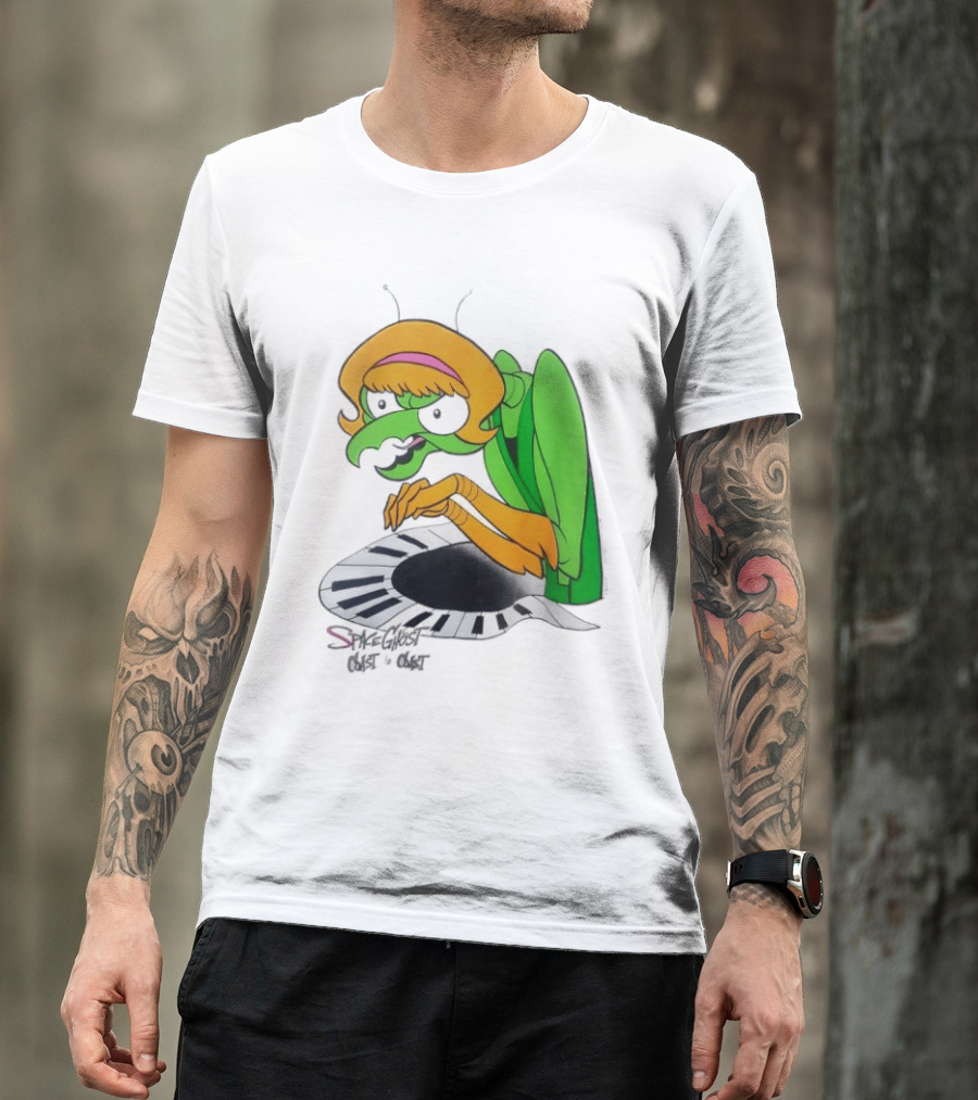 Space Ghost Coast To Coast Zorak Playing Piano T-Shirt