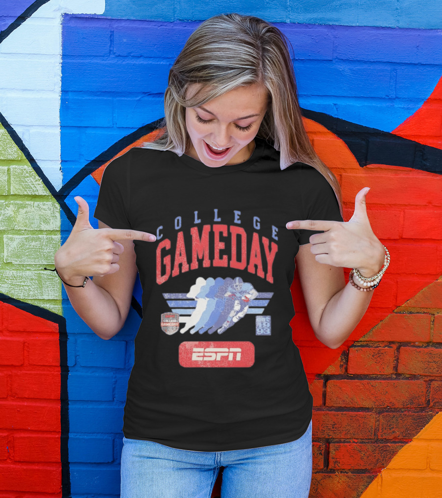 College GameDay Running Est 1993 ESPN Football T-Shirt