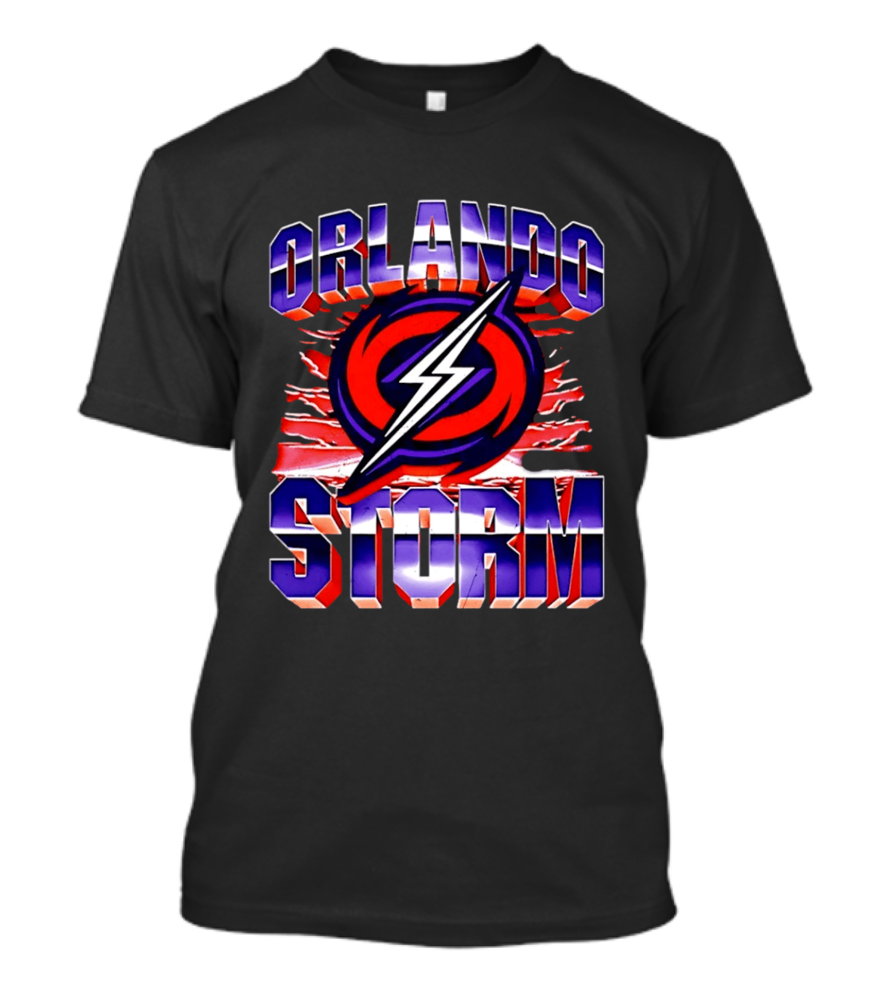 Orlando Storm UFL Lightning Bolt T-Shirt