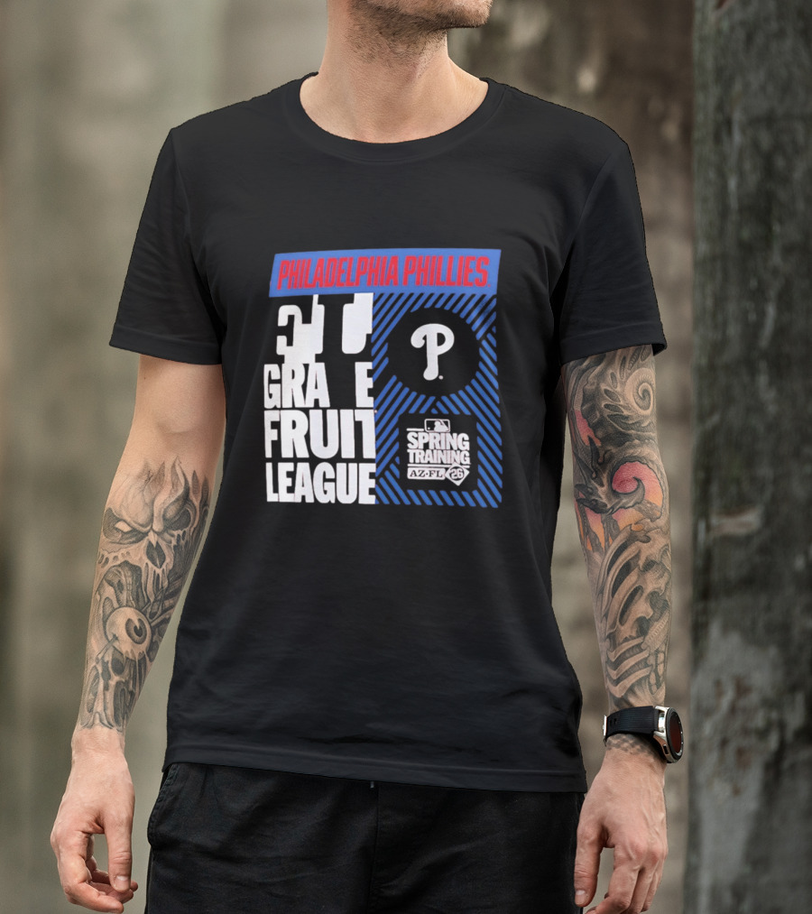 Philadelphia Phillies 2026 Spring Training Grapefruit League MLB T-Shirt