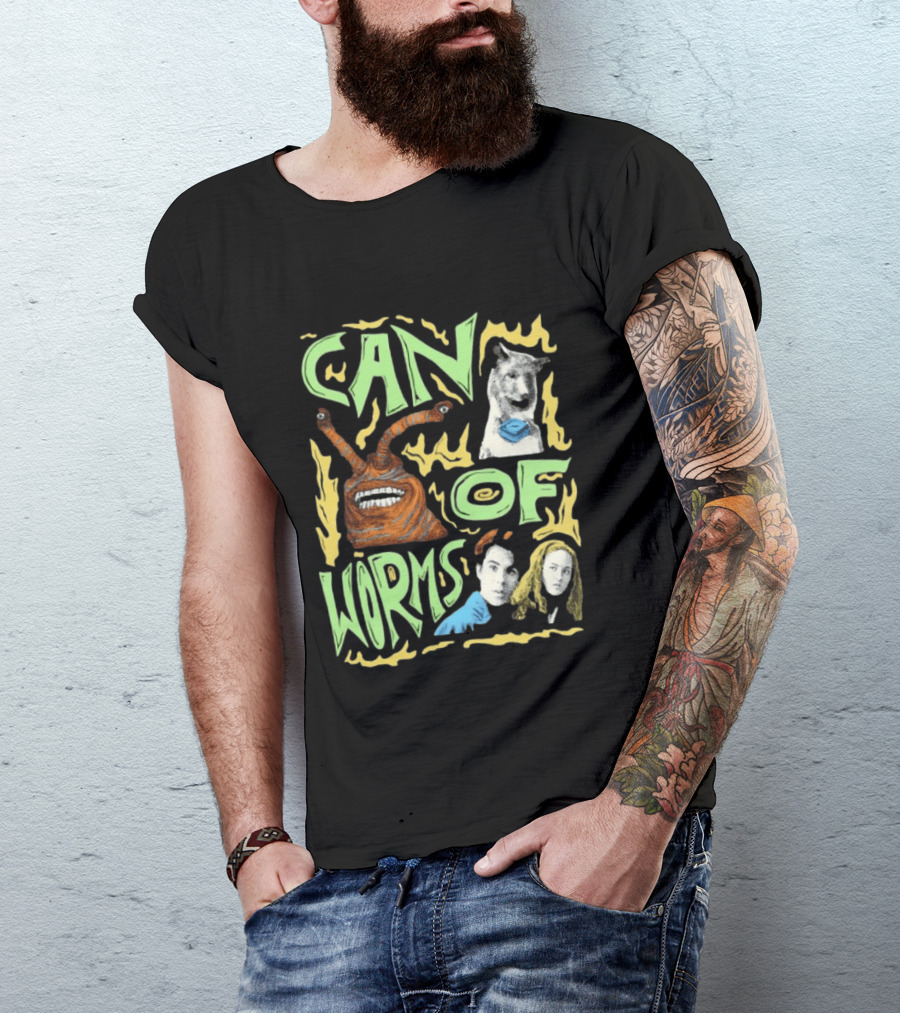 Can Of Worms 1999 Disney Channel Science Fiction Comedy Aliens And Characters T-Shirt