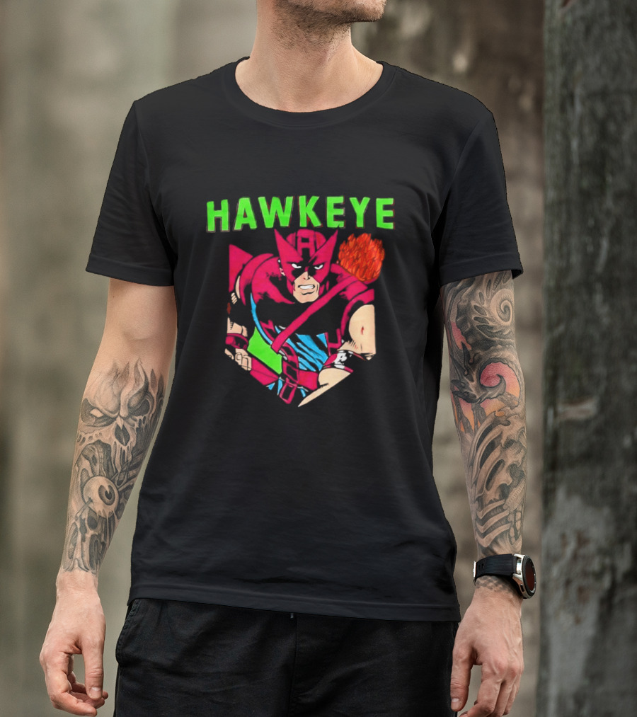 Marvel Hawkeye Comic Heroic Archer T-Shirt