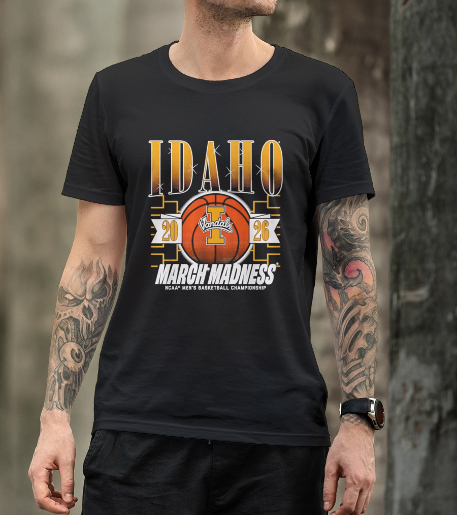 Idaho Vandals 2026 NCAA Men's Basketball Championship March Madness T-Shirt