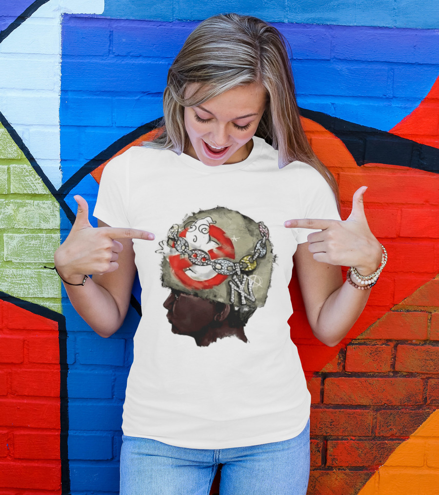Swag Stealer Album Ghostbusters Chain Art NY Yankees T-Shirt