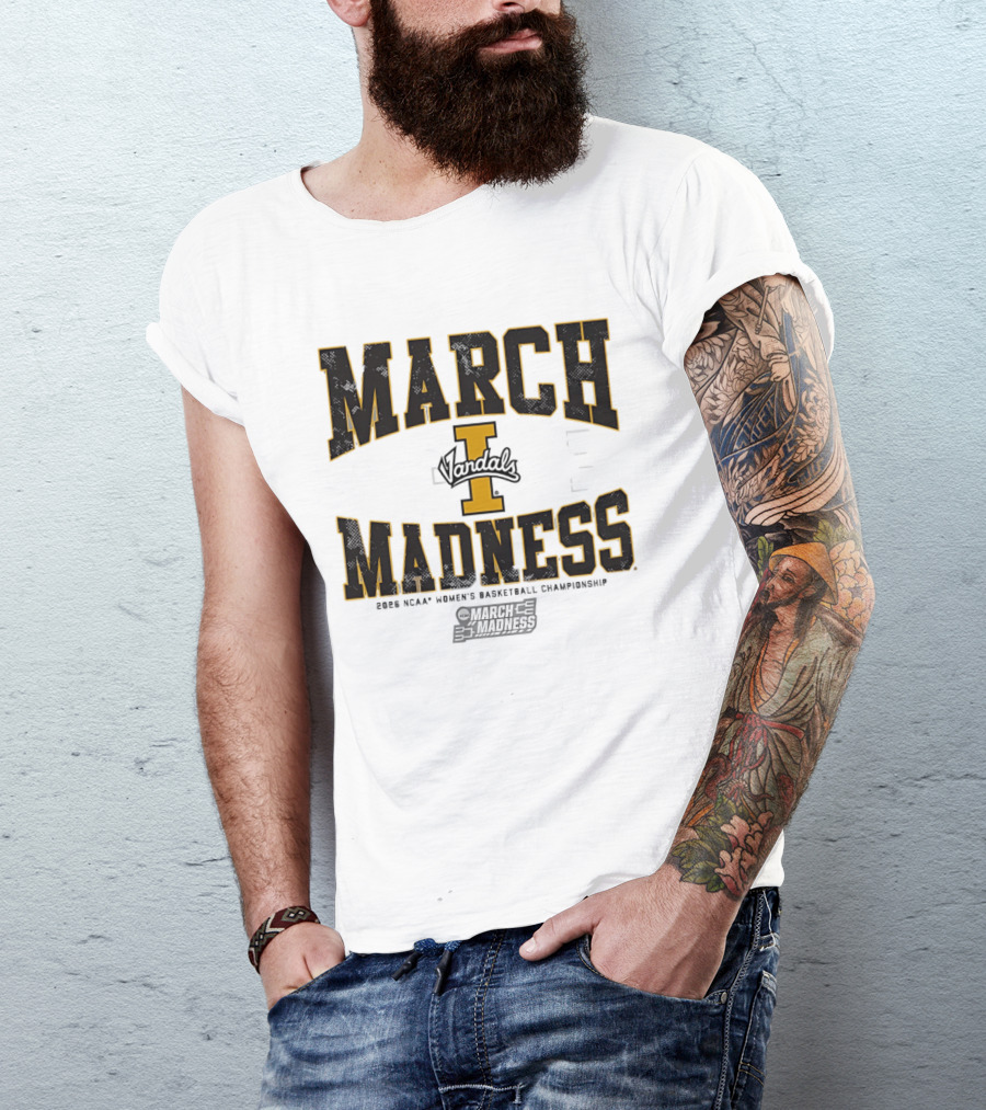 Idaho Vandals 2026 NCAA Women's Basketball March Madness T-Shirt