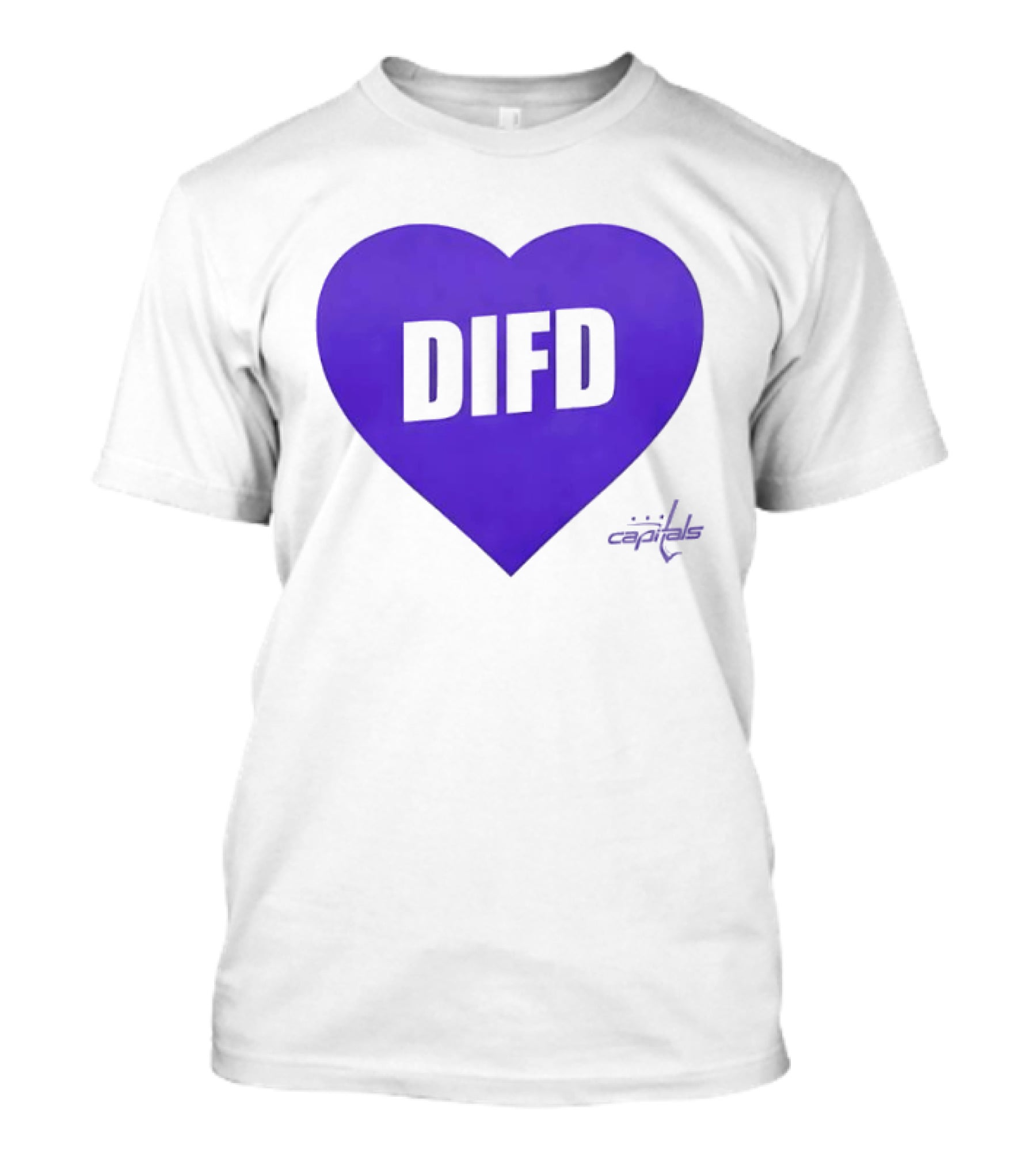 Washington Capitals DIFD Purple Heart T-Shirt