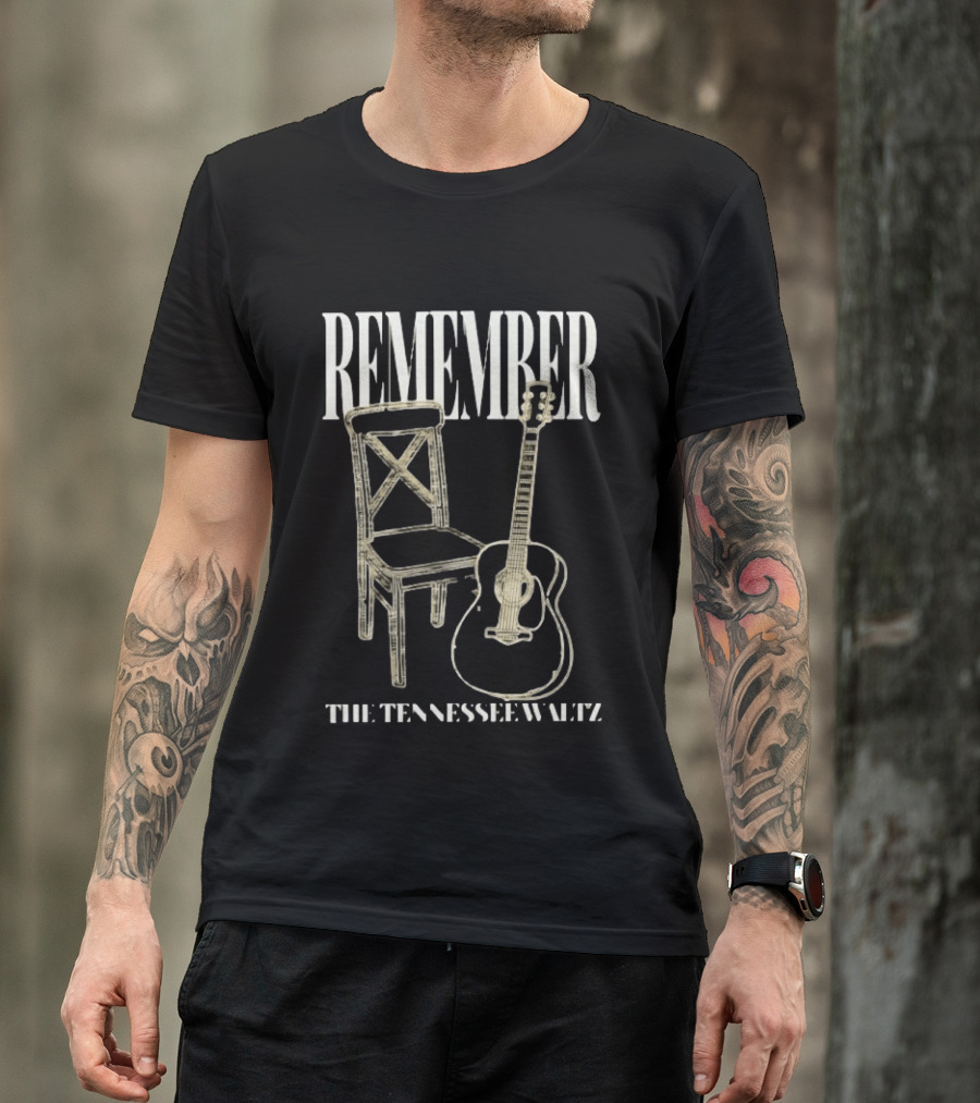 Remember The Tennessee Waltz Chair And Guitar T-Shirt