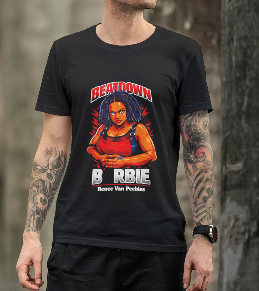 Beatdown Barbie Renee Van Peebles T-Shirt