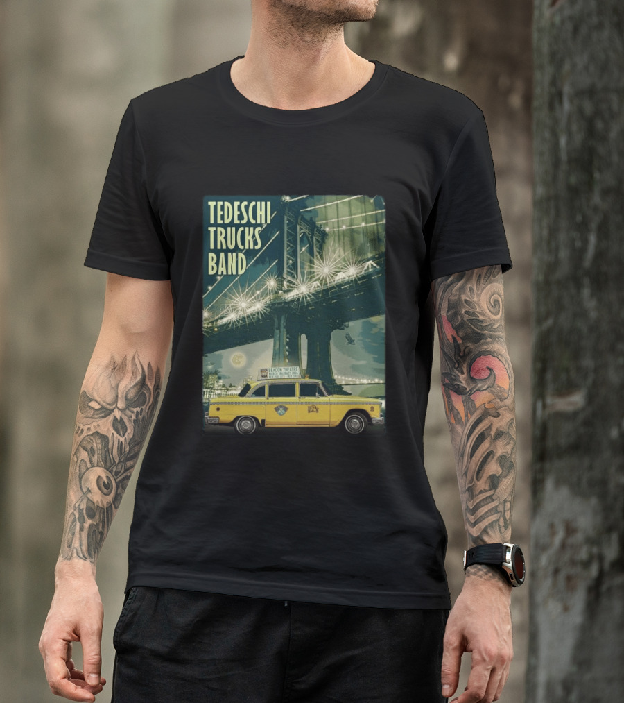 Tedeschi Trucks Band Beacon Theatre New York 2026 March 18 20 21 Week 2 Taxi Bridge T-Shirt