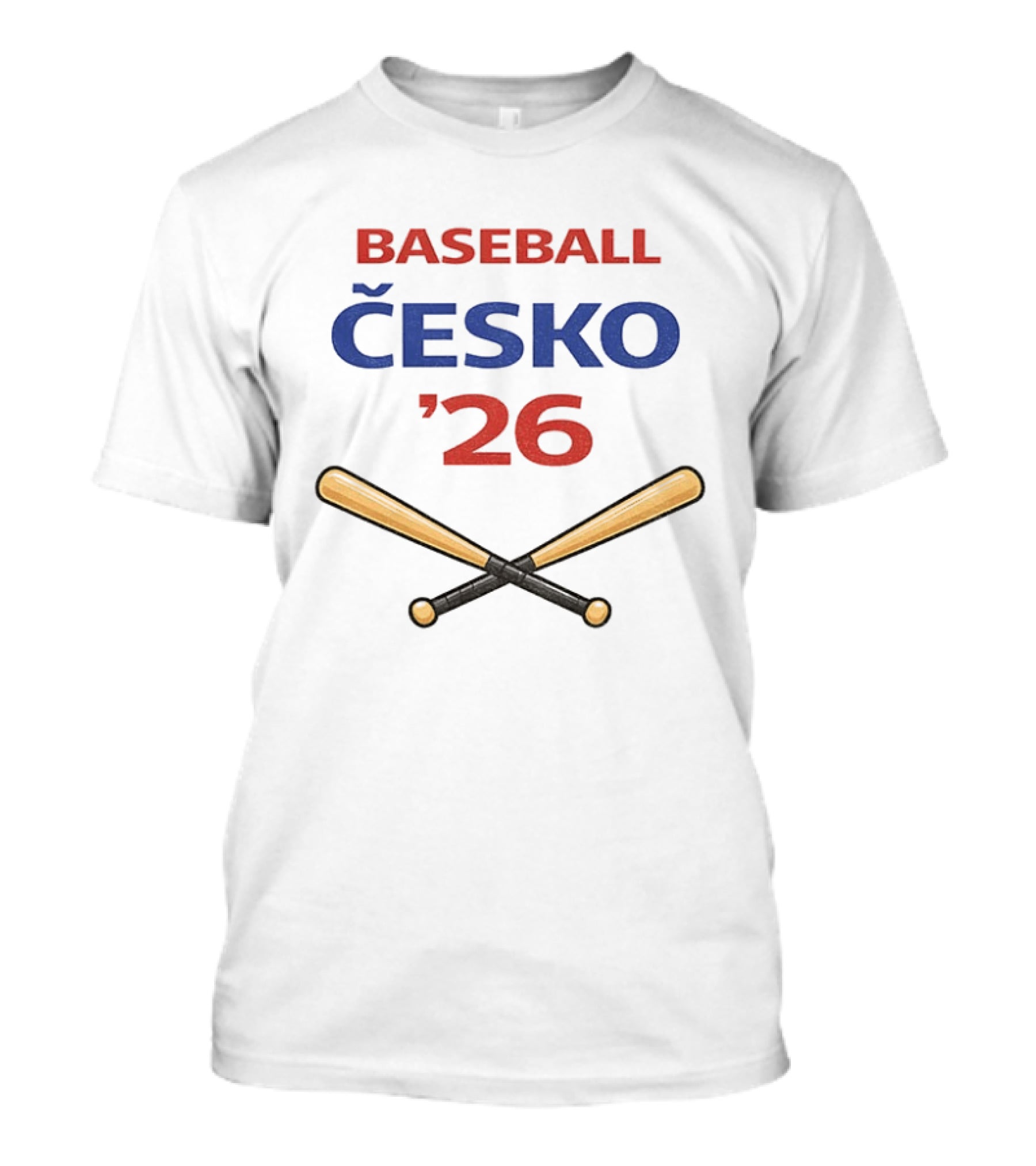 Baseball Česko 2026 World Classic Bats T-Shirt