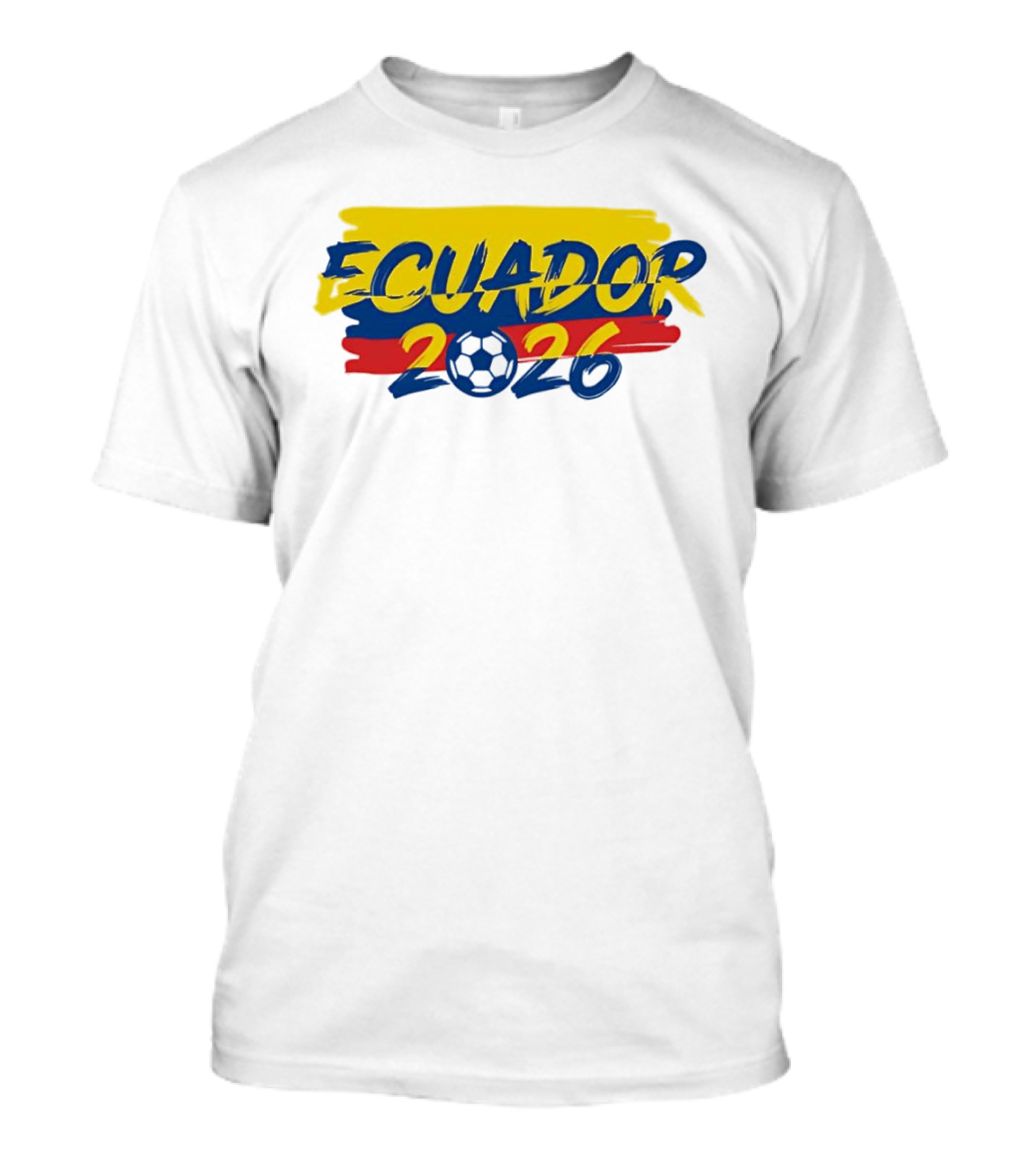 Ecuador 2026 Soccer Ball Ecuadorian National T-Shirt