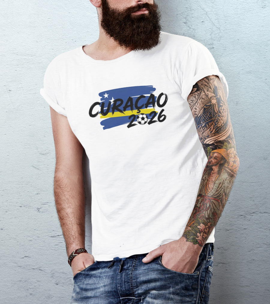 Curaçao 2026 World Cup National Team Soccer T-Shirt