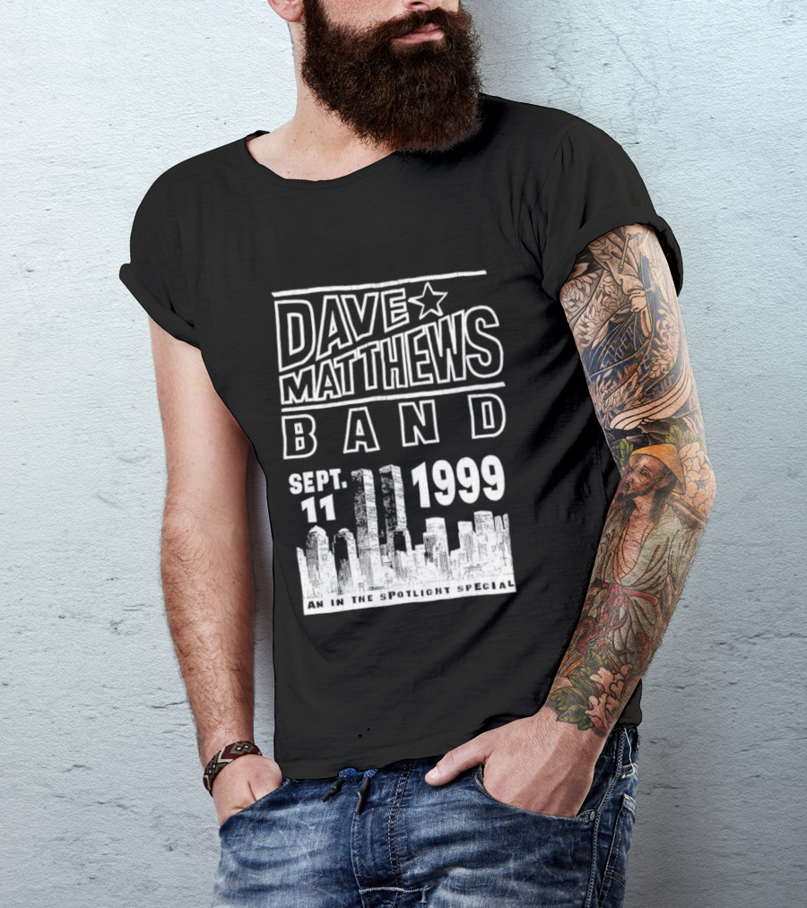 Dave Matthews Band Sept 11 1999 An In The Spotlight Special T-Shirt