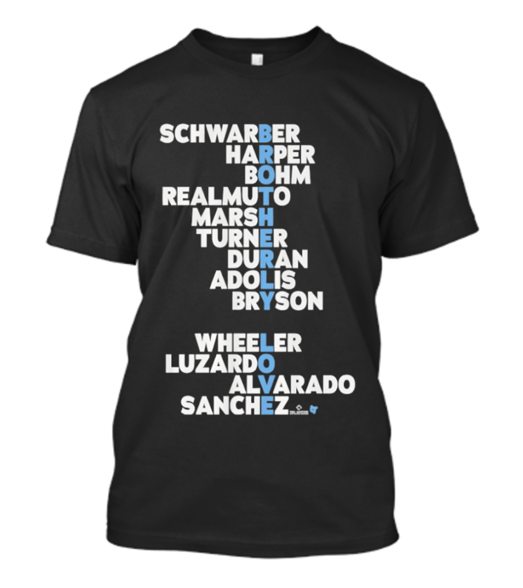 Philadelphia Baseball Brotherly Love Schwarber Harper Bohm Realmuto 2026 T-Shirt