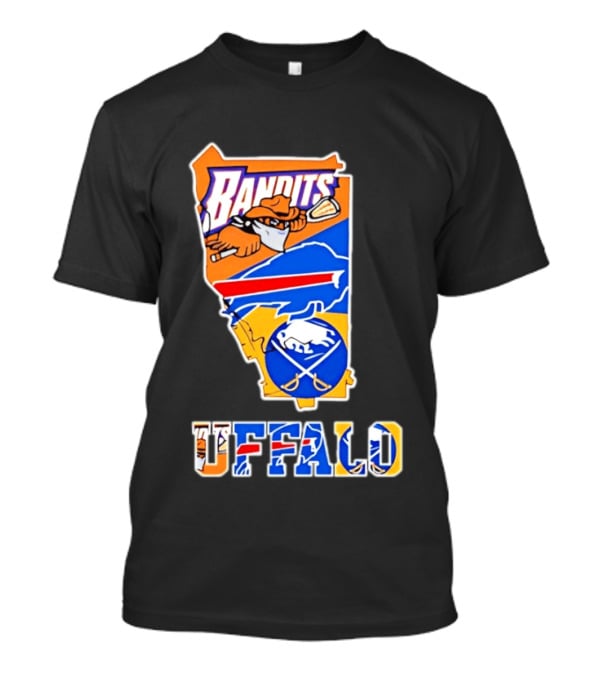 Buffalo Bandits Bills Sabres Sports Teams State T-Shirt