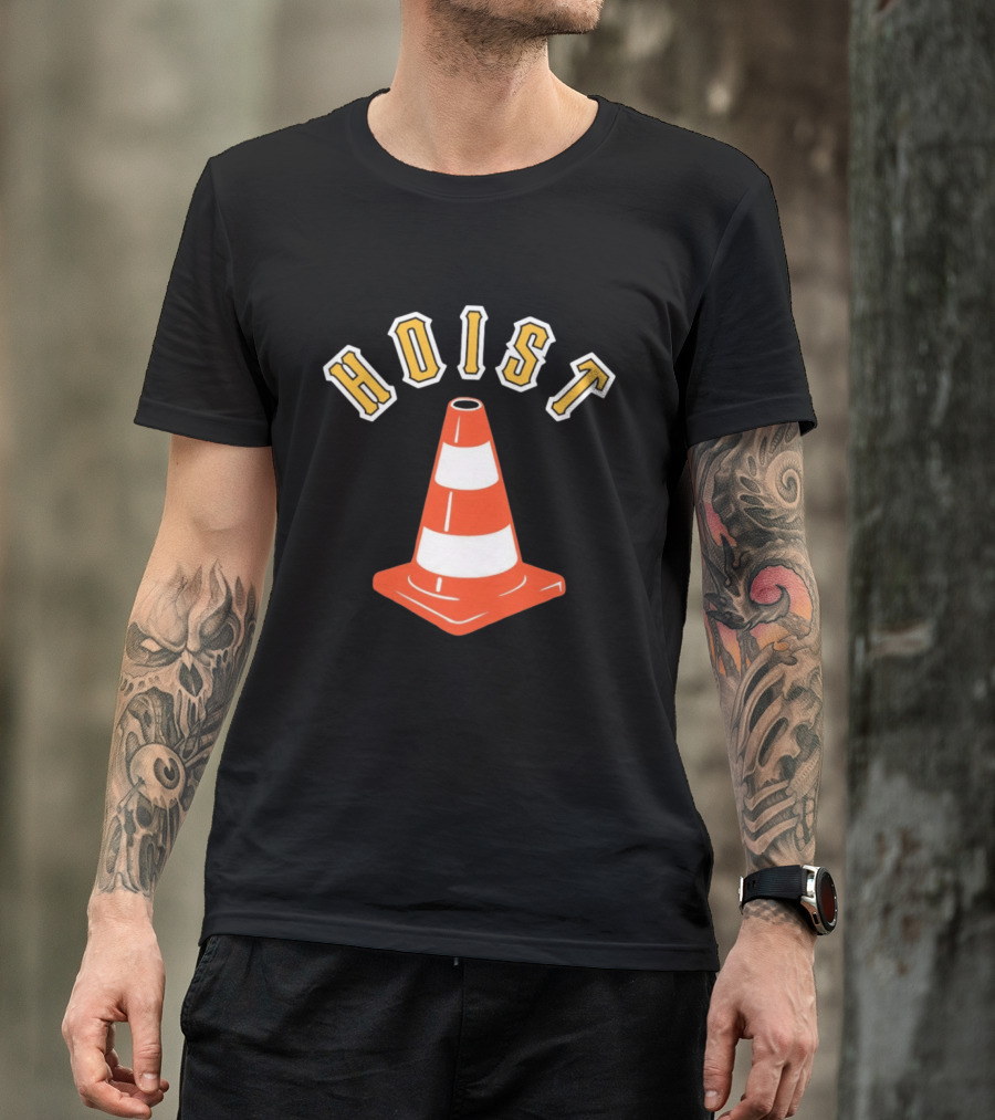 Hoist Traffic Cone Center T-Shirt
