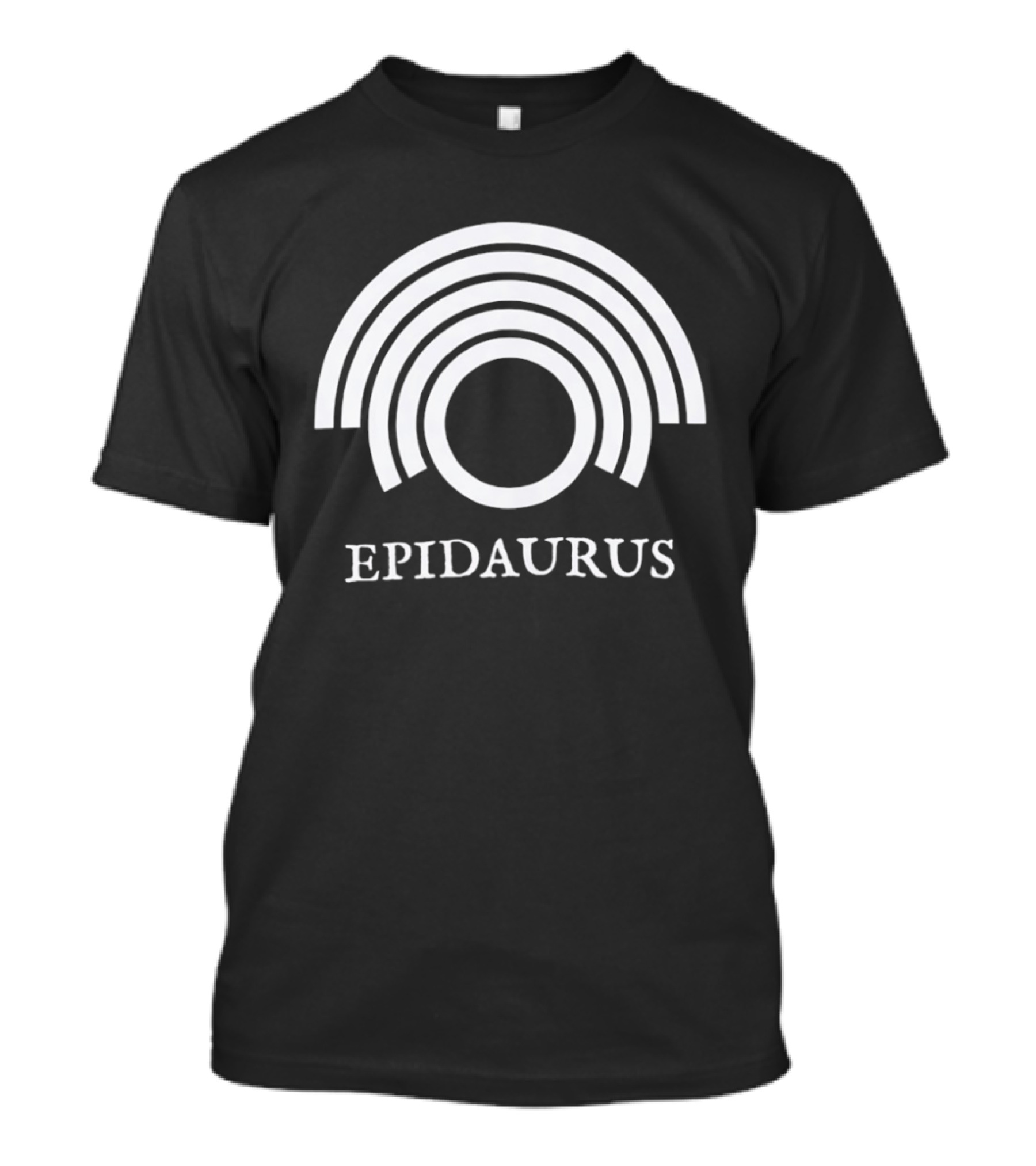 Epidaurus Ancient Greek Theatre Symbol Arches Heritage T-Shirt