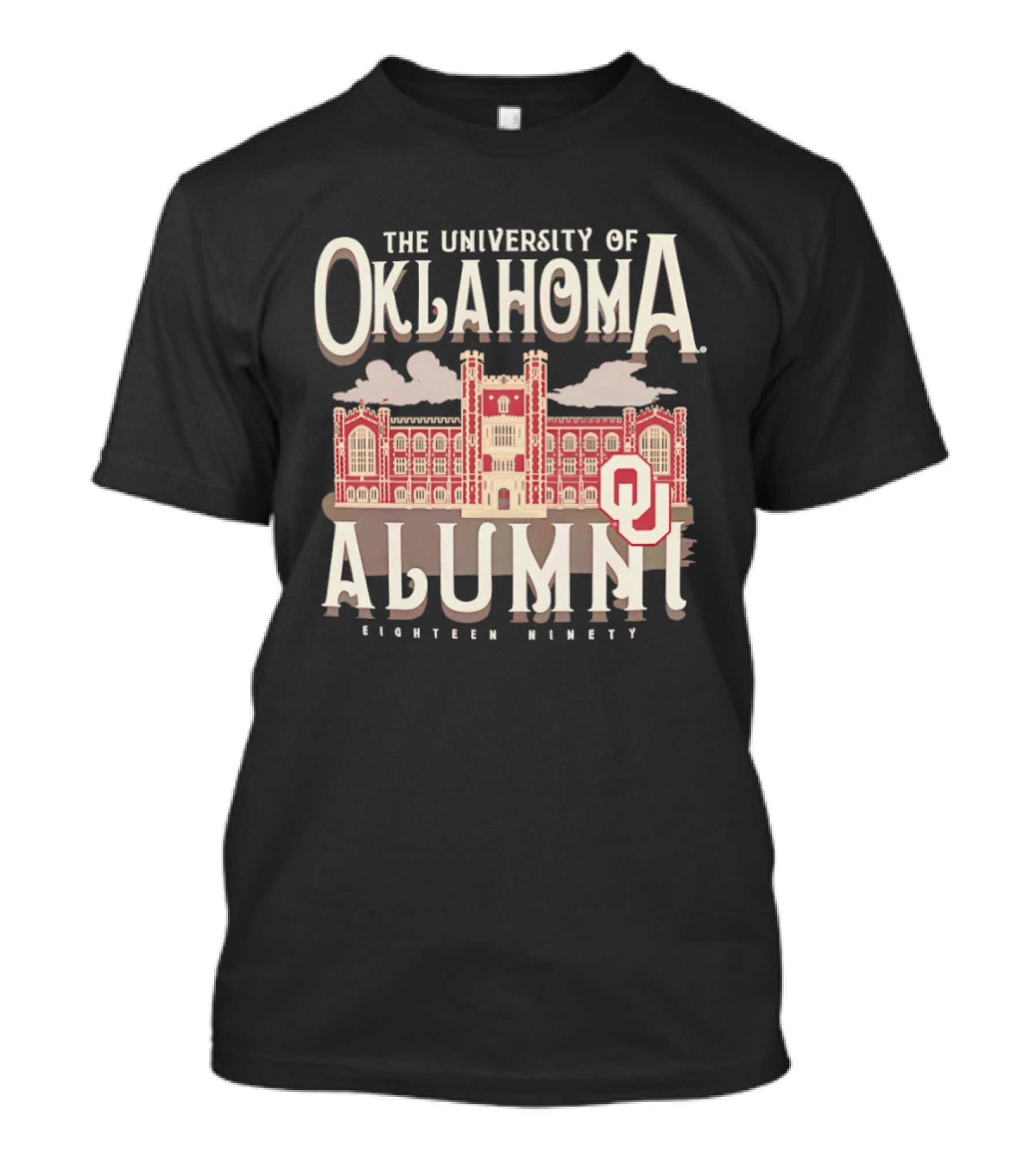 The University Of Oklahoma Alumni Oklahoma Sooners Eighteen Ninety T-Shirt
