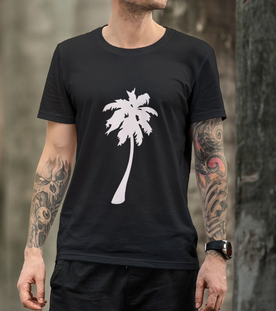 Palm Tree Tropical Sunset Summer Vibes T-Shirt