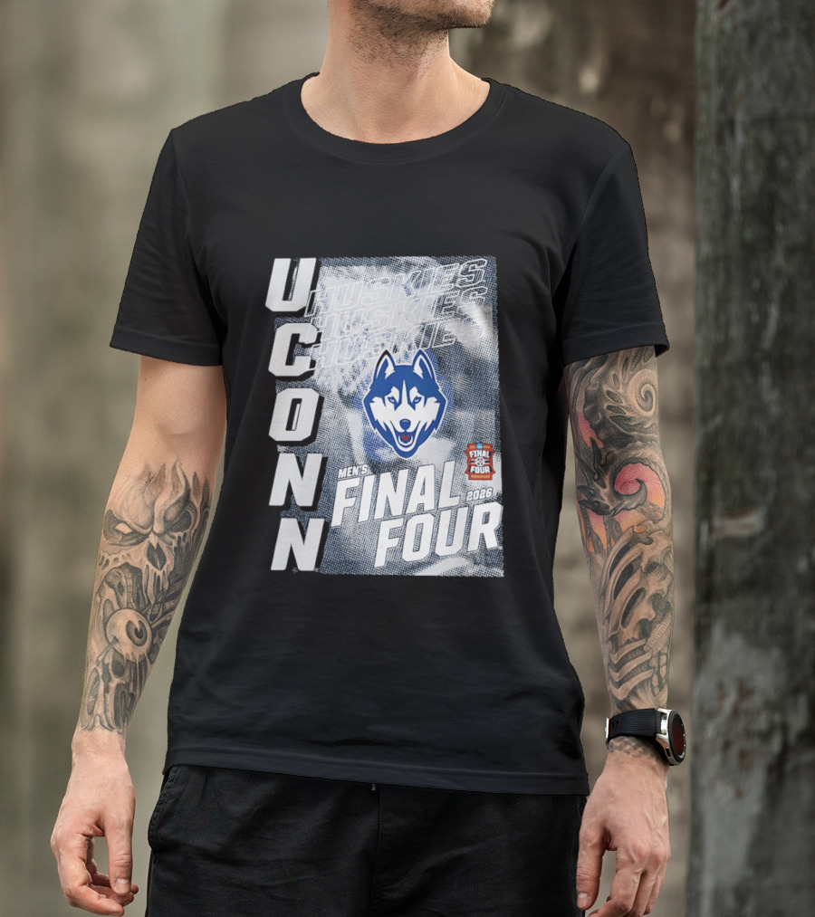 UConn Huskies Men's Final Four NCAA 2026 T-Shirt
