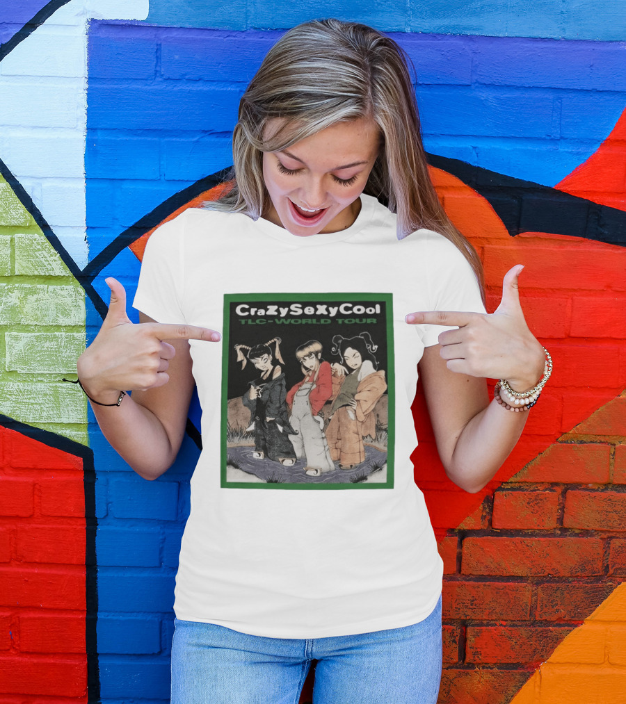 TLC CrazySexyCool World Tour 1995 T-Shirt