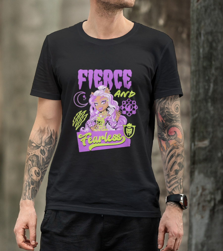 Fierce And Fearless Clawdeen Wolf Monster High T-Shirt