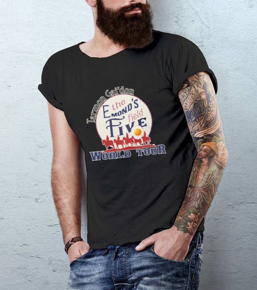 Tarmon Gai'don Emond's Field Five World Tour Silhouette Riders T-Shirt