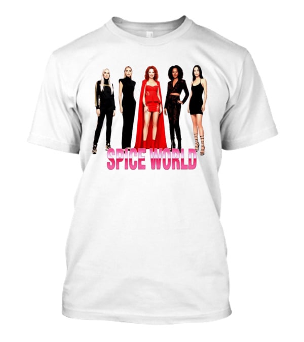 Spice World 90s Girls Music Fashion T-Shirt