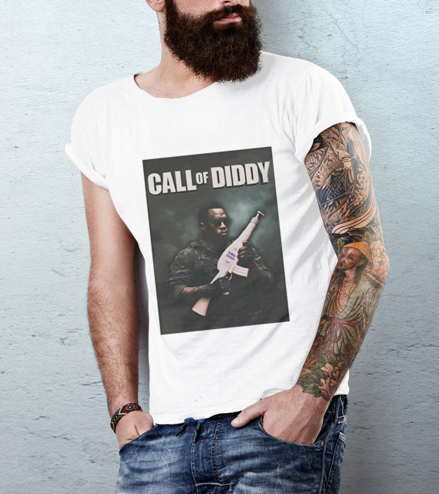 Call Of Diddy Baby Bottle Warrior T-Shirt