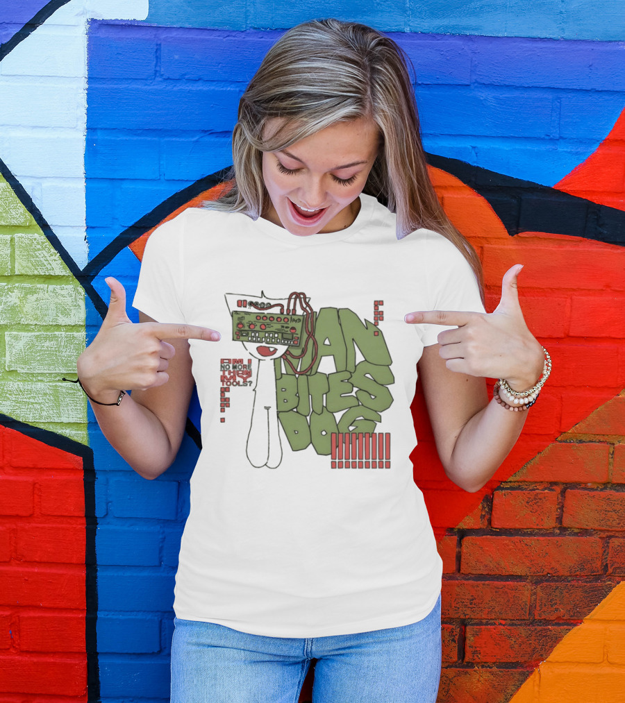 Man Bites Dog MF DOOM Am I No More Than My Tools T-Shirt