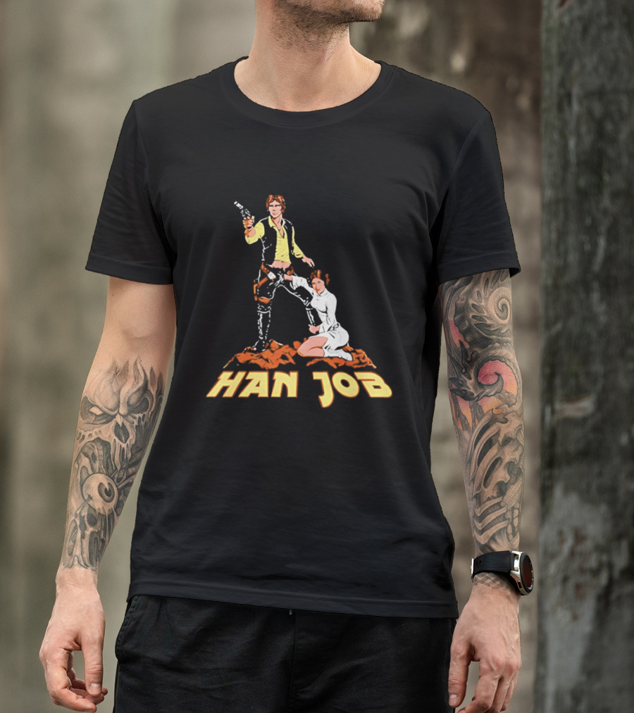 Han Solo Princess Leia Han Job T-Shirt