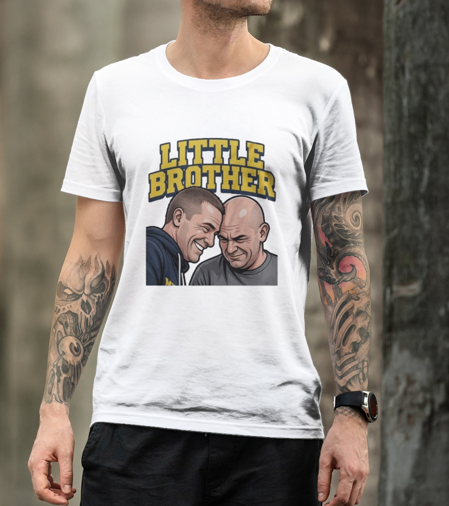 Michigan Wolverines Vs Uconn Huskies Little Brother Dusty May Dan Hurley T-Shirt