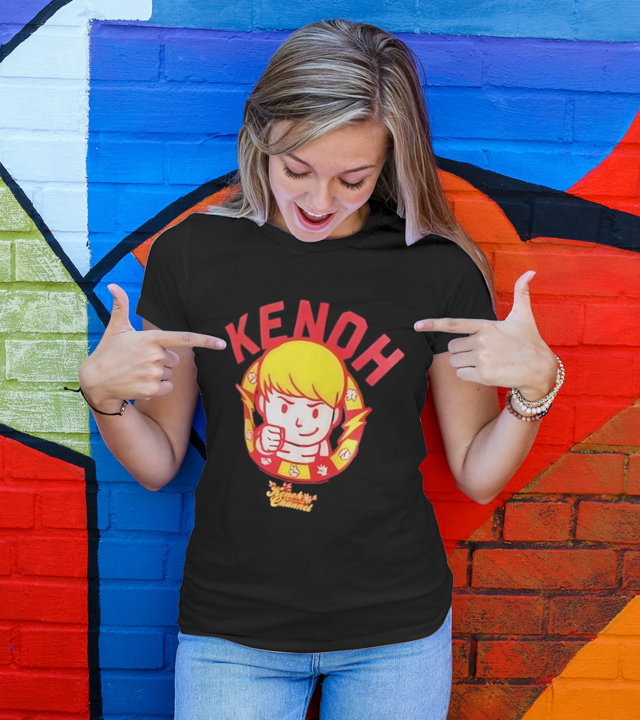 KENOH Chibi Boxer Punch Channel T-Shirt