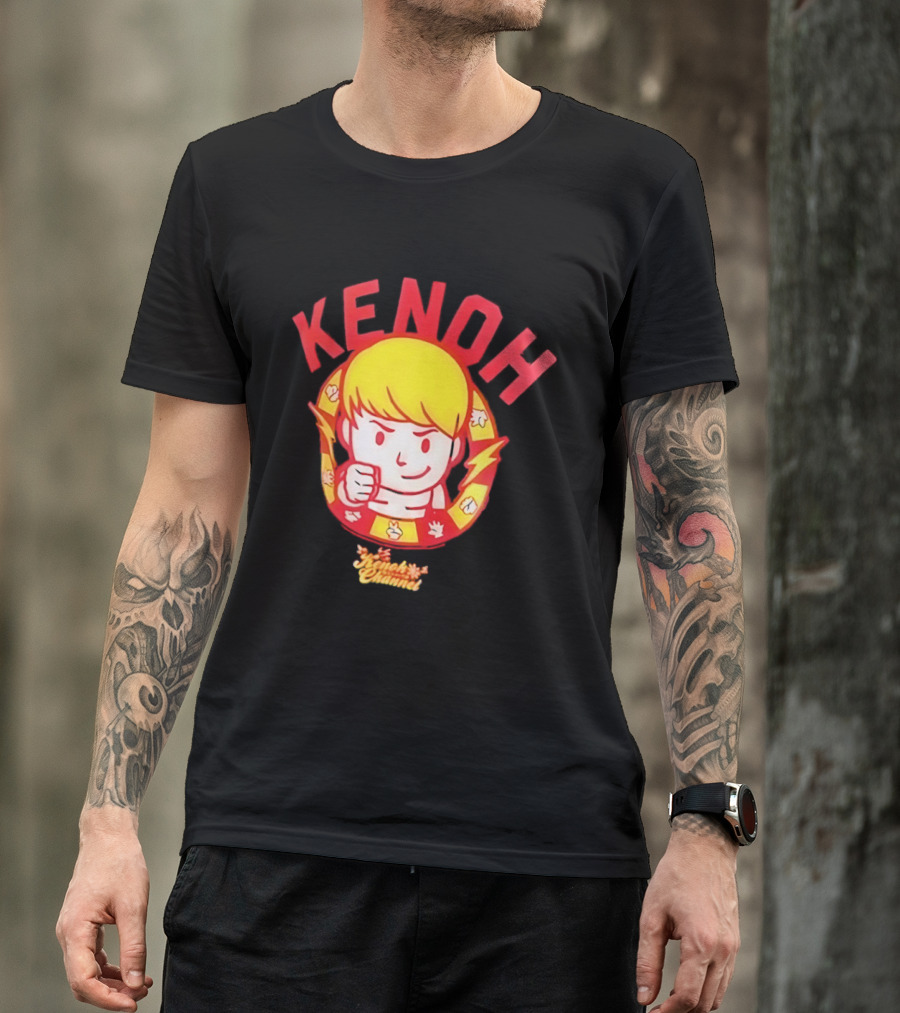 KENOH Chibi Boxer Punch Channel T-Shirt