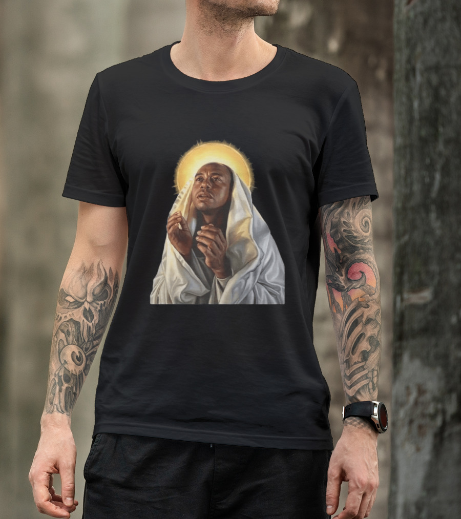 Saint Tiger Woods Shot Halo T-Shirt