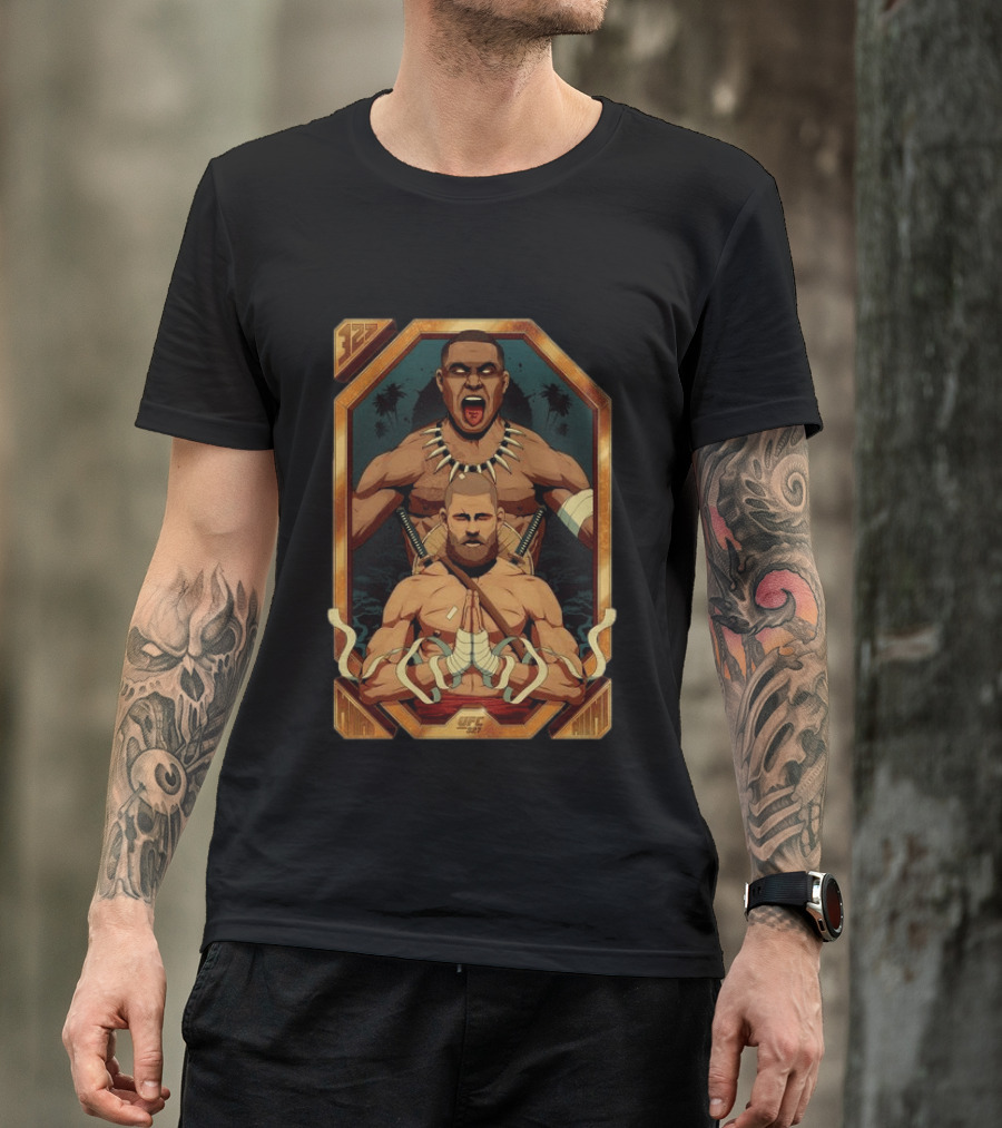 UFC 327 Miami Prochazka Vs Ulberg Artist Series 2026 Vintage Fight T-Shirt