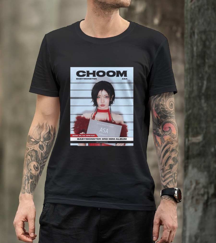CHoom Babymonster ASA 2026 Visual Photo Release May 4 6PM KST 3rd Mini Album T-Shirt