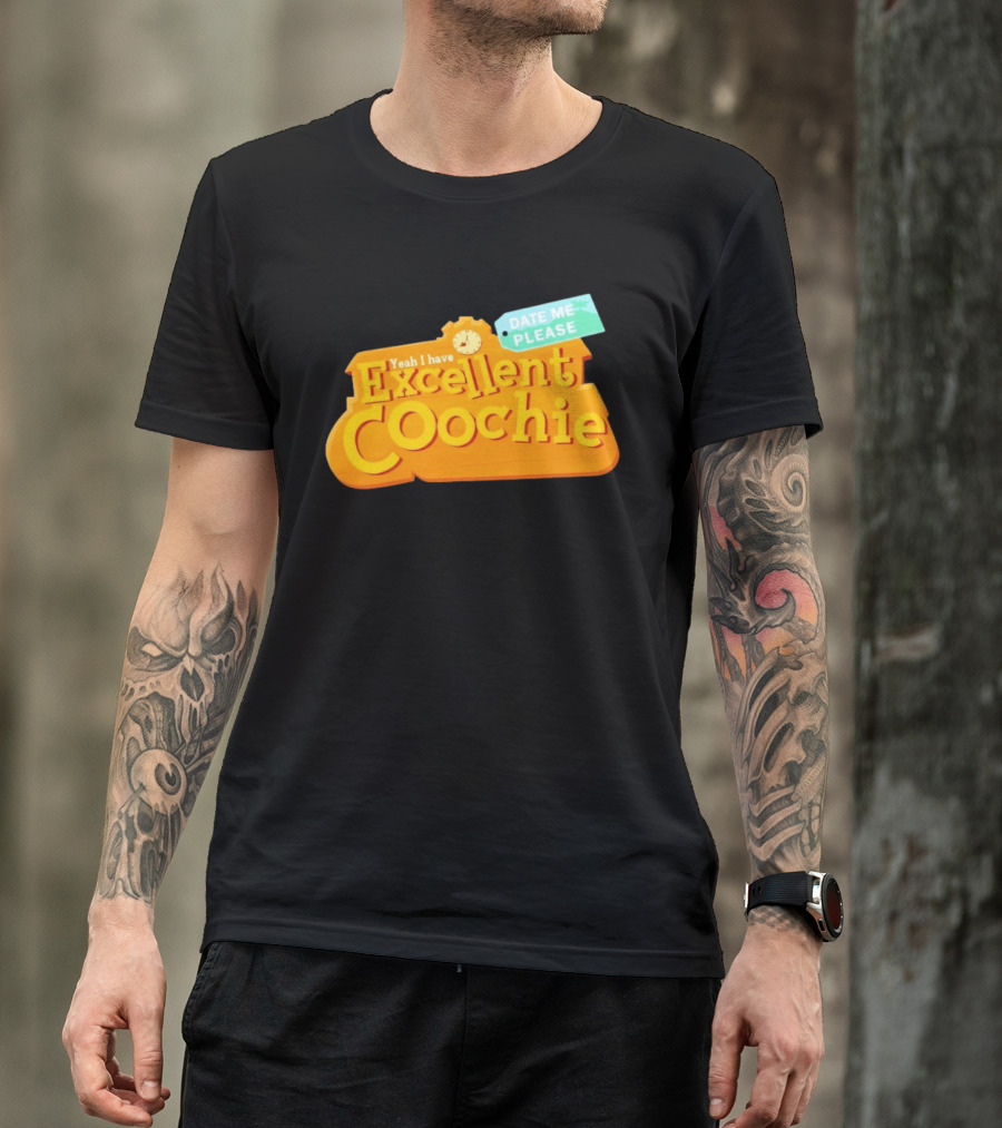 Yeah I Have Excellent Coochie Date Me Please Text With T-Shirt