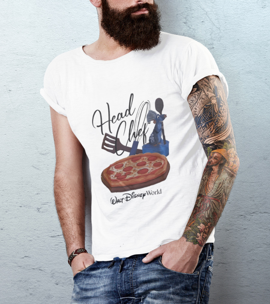 Head Chef Ratatouille Pizza Walt Disney World T-Shirt