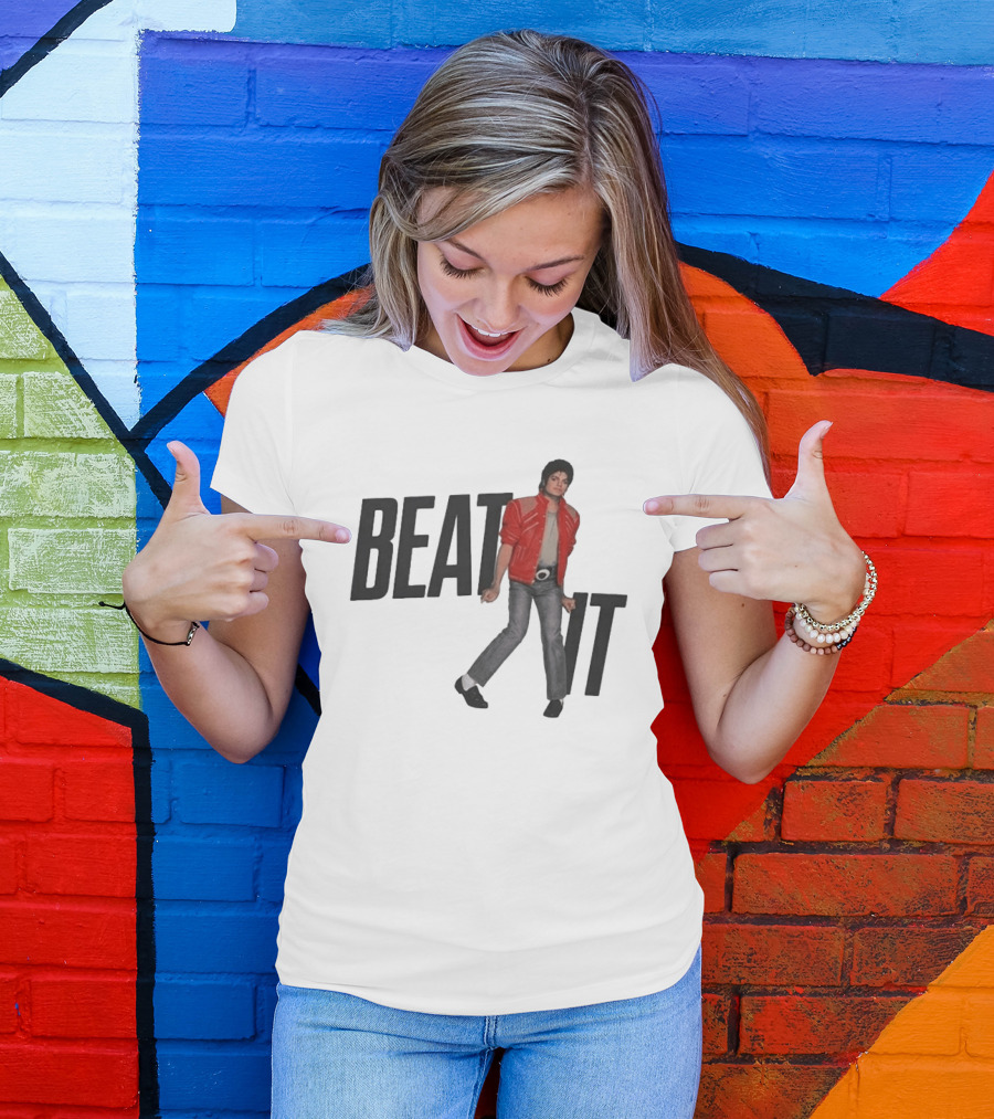 Beat It Michael AJ McLean Los Angeles T-Shirt