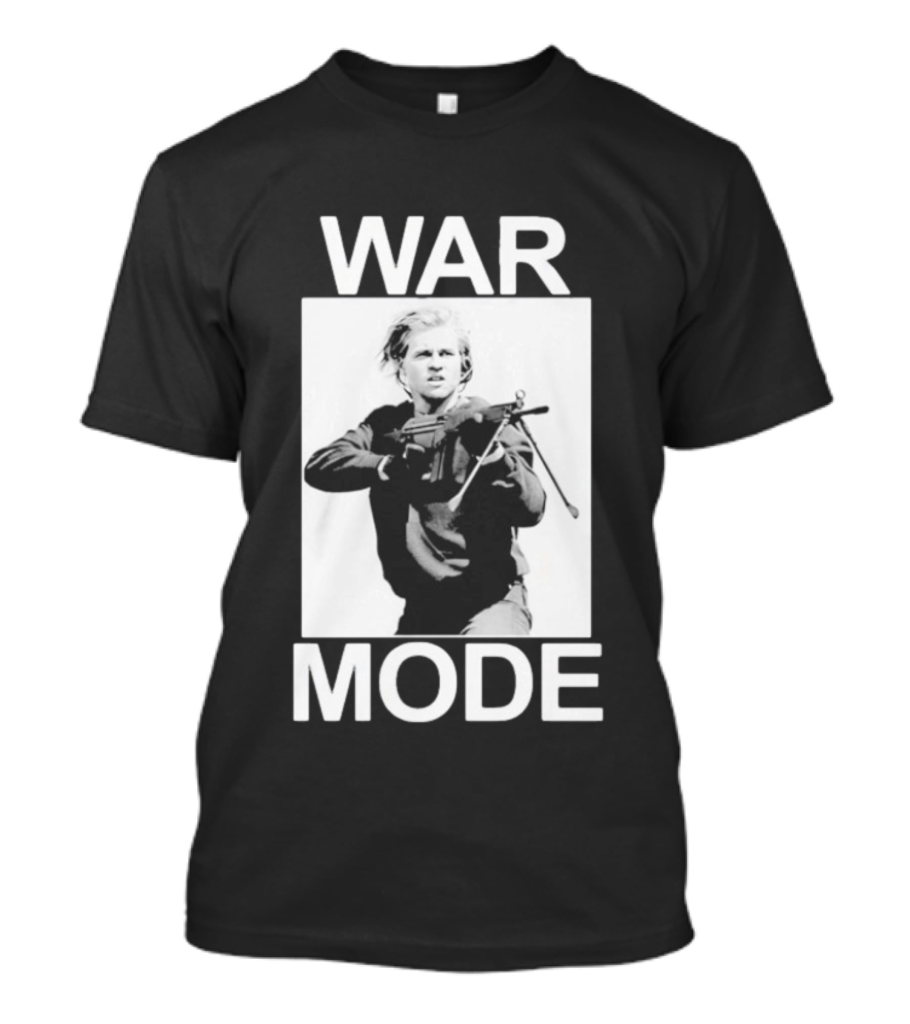 Val Kilmer War Mode Action Stance T-Shirt