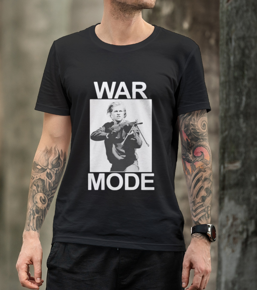 Val Kilmer War Mode Action Stance T-Shirt