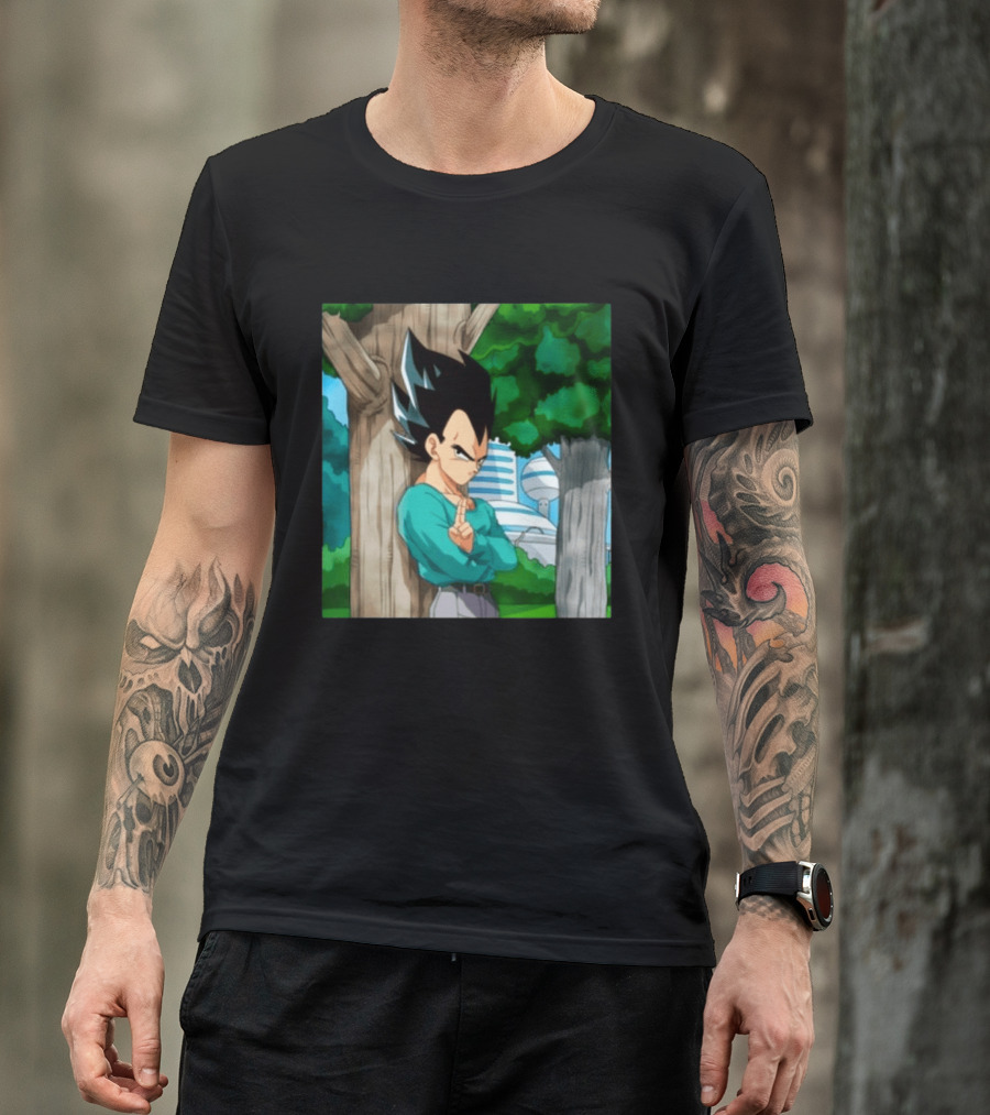 Dragon Ball Z Vegeta Farewell Scene Anime T-Shirt