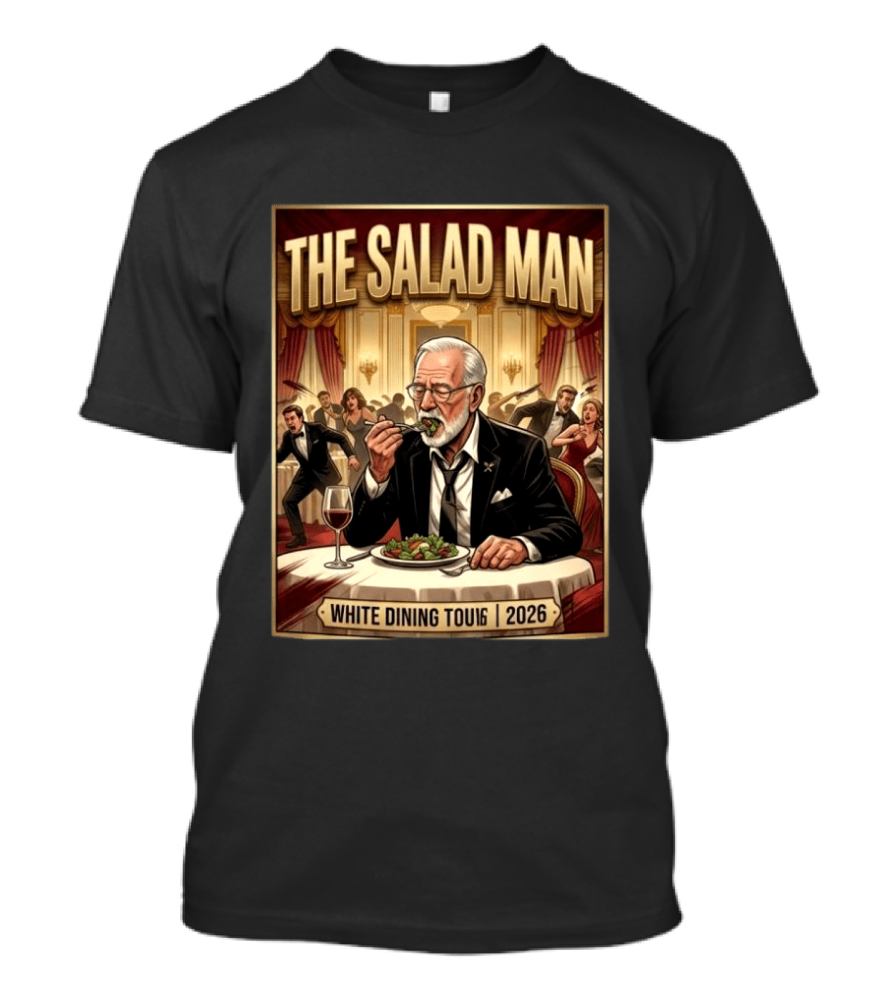 The Salad Man White Dining Tour 2026 T-Shirt