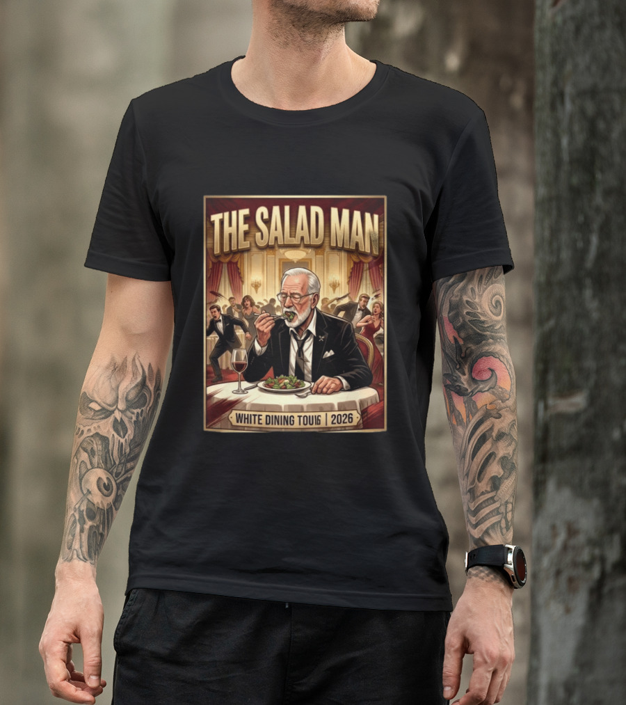 The Salad Man White Dining Tour 2026 T-Shirt