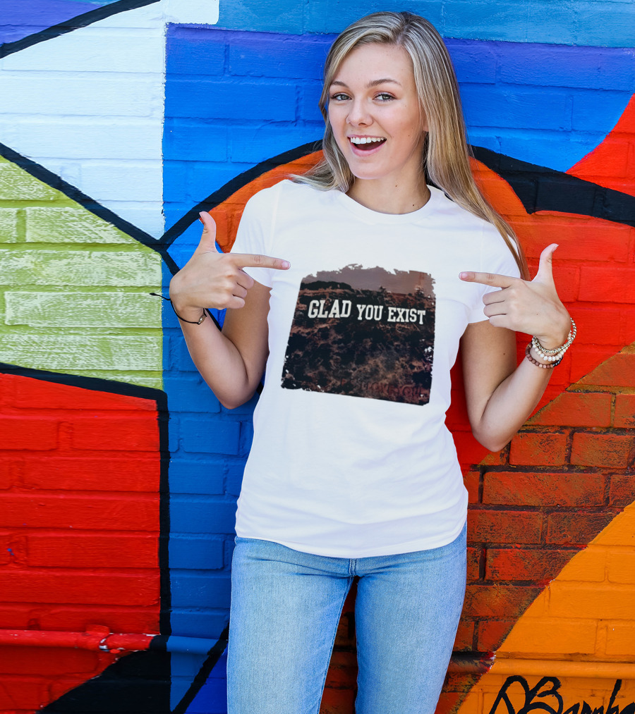 Brandy Melville Glad You Exist Pajama Party Collection T-Shirt