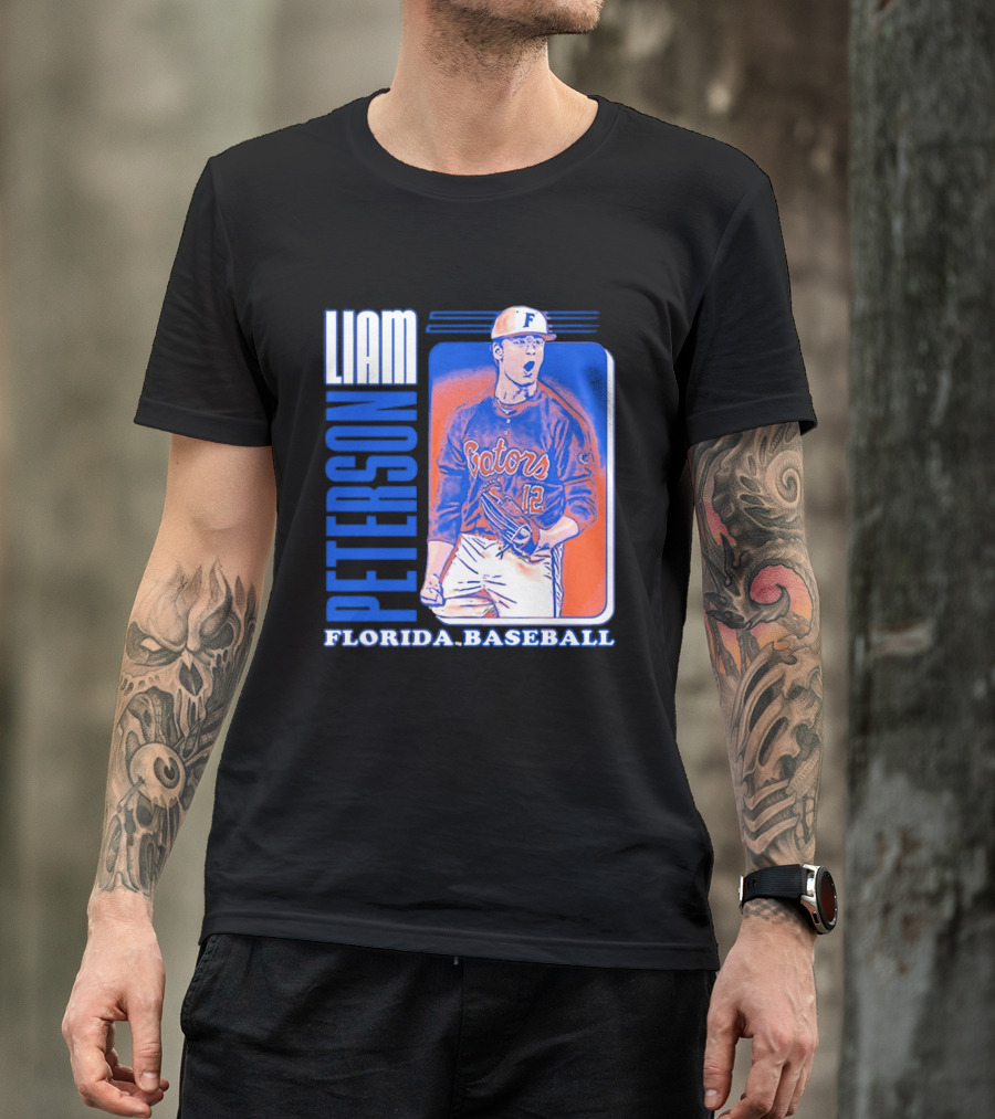 Liam Peterson Florida Gators Baseball Player T-Shirt