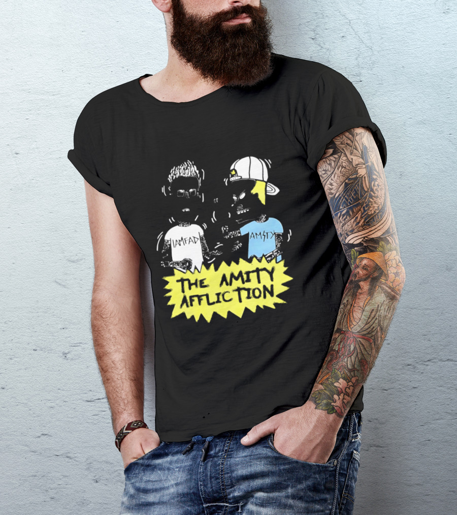 The Amity Affliction Beavis Butt Head T-Shirt